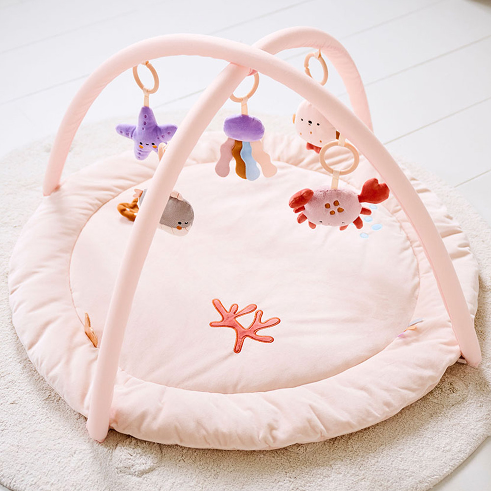 ARCHE D'ÉVEIL POUR BÉBÉ «OCÉAN» | ACCESSOIRES INCL. | PÊCHE