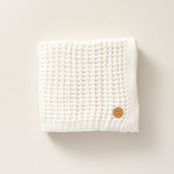 Joli plaid bébé au crochet, couverture bébé, cadeau de naissance, baby,  accessoire bébé, plaid en coton -  France