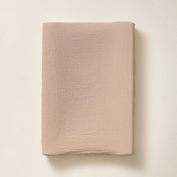 Housse pour matelas à langer rose 50x70 cm par Petite Amélie 