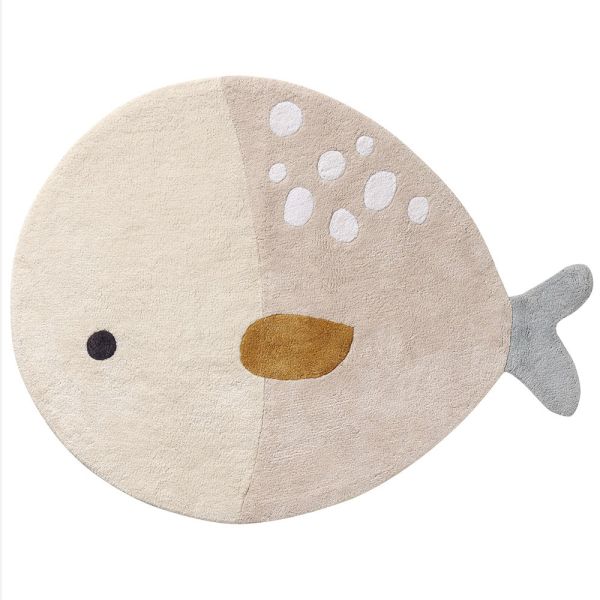 Tapis poisson enfant lavable par Petite Amélie