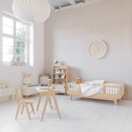 YZJSSL Petit Bureau Poubelle Table Basse Salon Chambre Maison Chambre lit  bébé avec Mini Housse-Three Colours