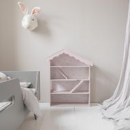 Maison de poupée bois rose La lyonnaise Petite Amélie